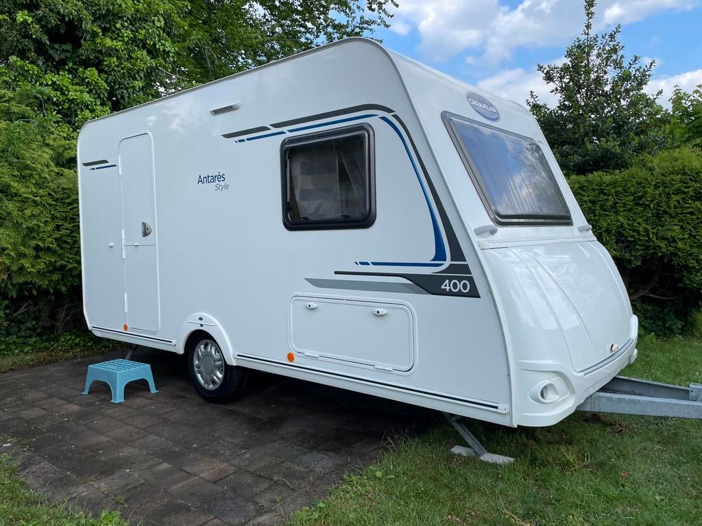 Caravelair Antarès Style 400 (2017), technisch in topstaat, Caravans en Kamperen, Caravans, Particulier, tot en met 4, 750 - 1000 kg