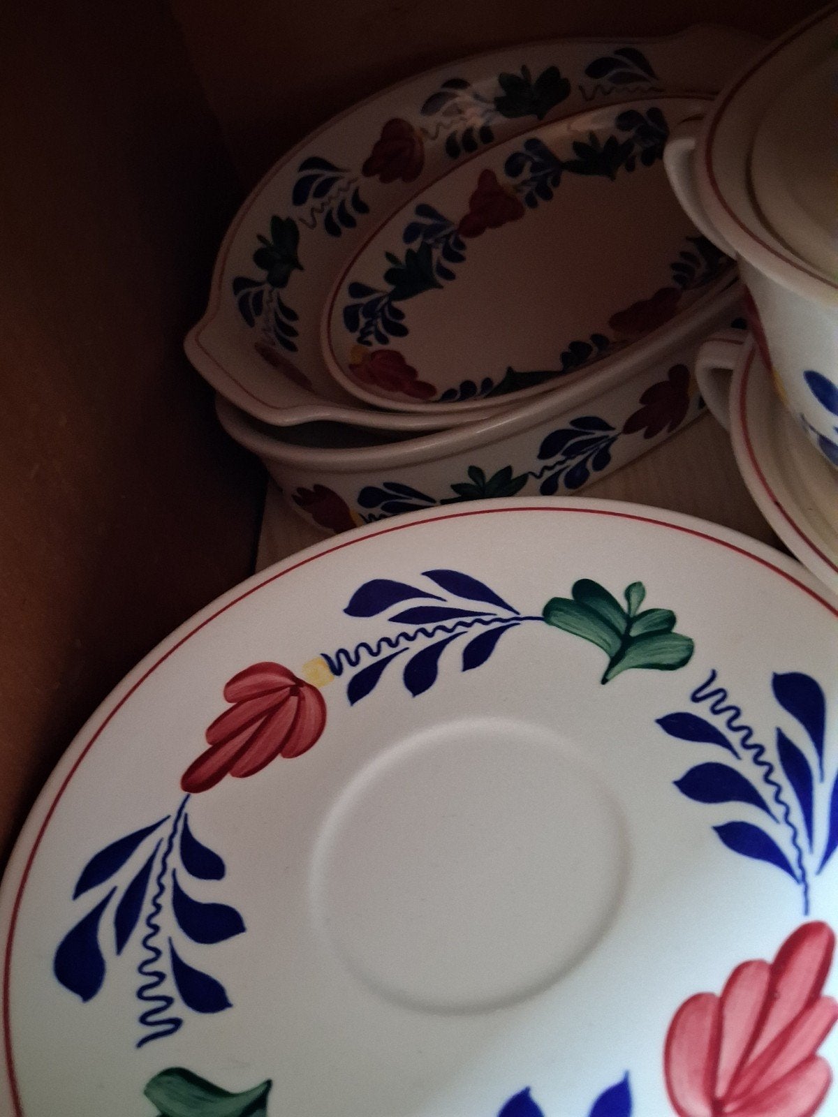 Vintage/Boch/Boerenbont/Servies, Ophalen of Verzenden