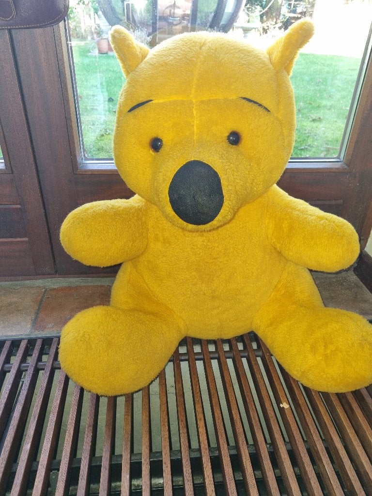 Vintage winnie the pooh en diddl, Verzamelen, Beren en Cherished Teddies, Ophalen, Gebruikt, Stoffen beer, Overige merken