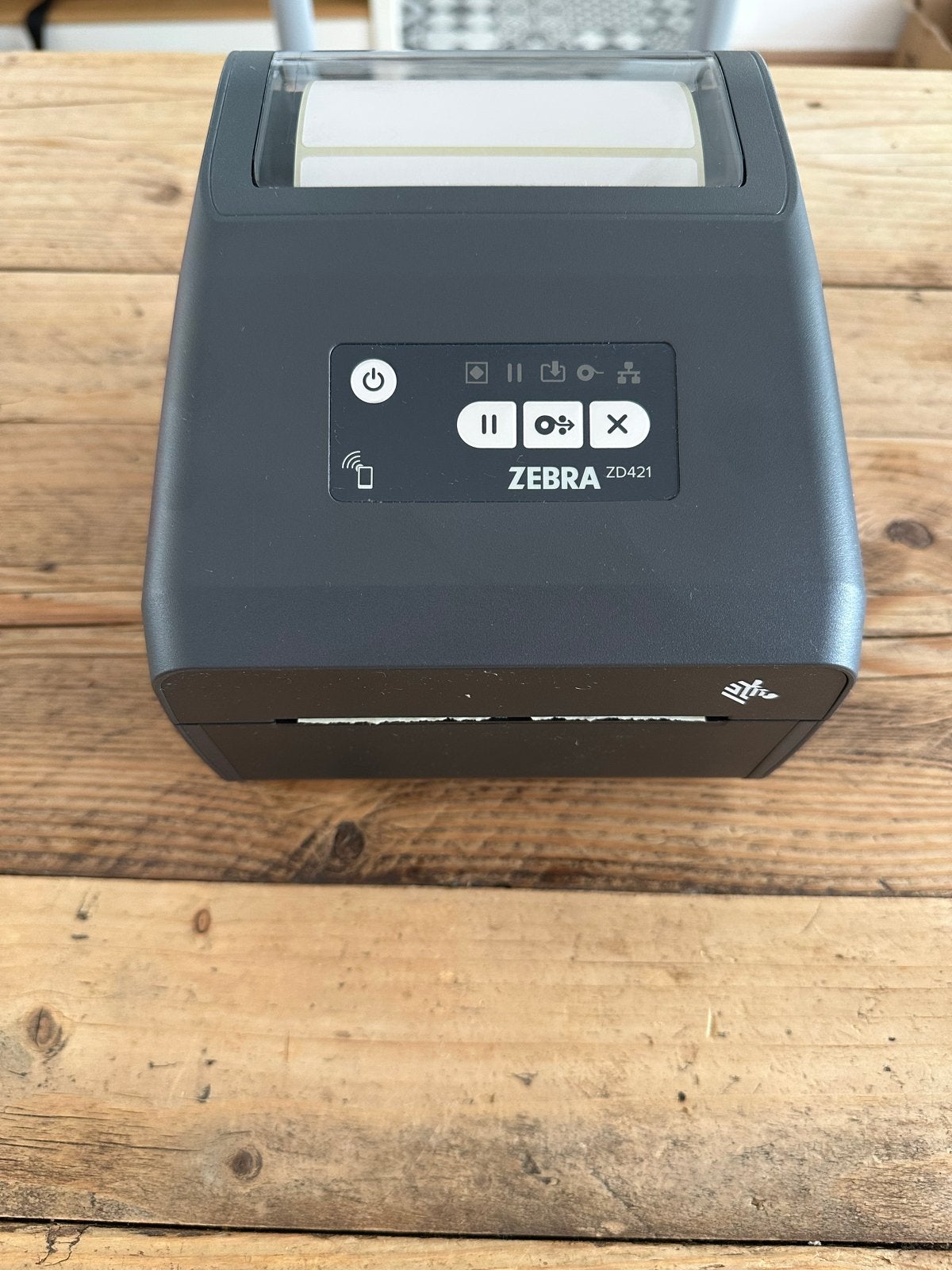 Zebra ZD421 Labelprinter met Wifi, Printer, Ophalen of Verzenden, Zo goed als nieuw, Thermo-printer
