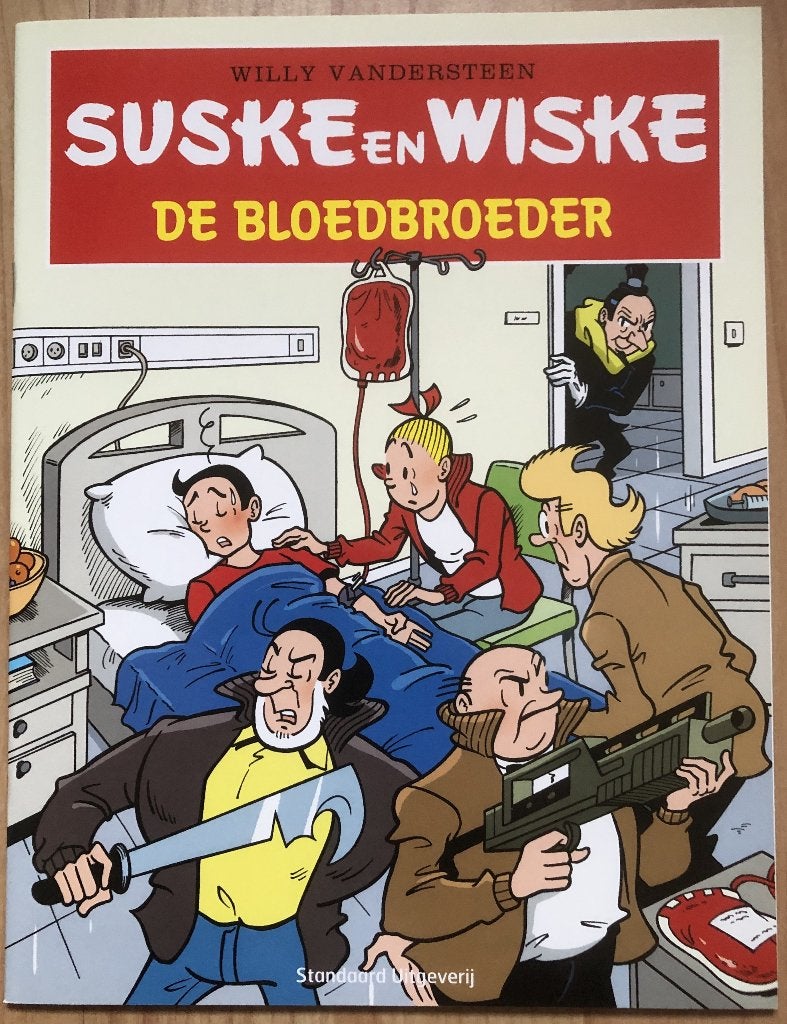 SUSKE EN WISKE - DE BLOEDBROEDER - RODE KRUIS VLAANDEREN, Eén stripboek, Ophalen of Verzenden, Nieuw, Willy Vandersteen