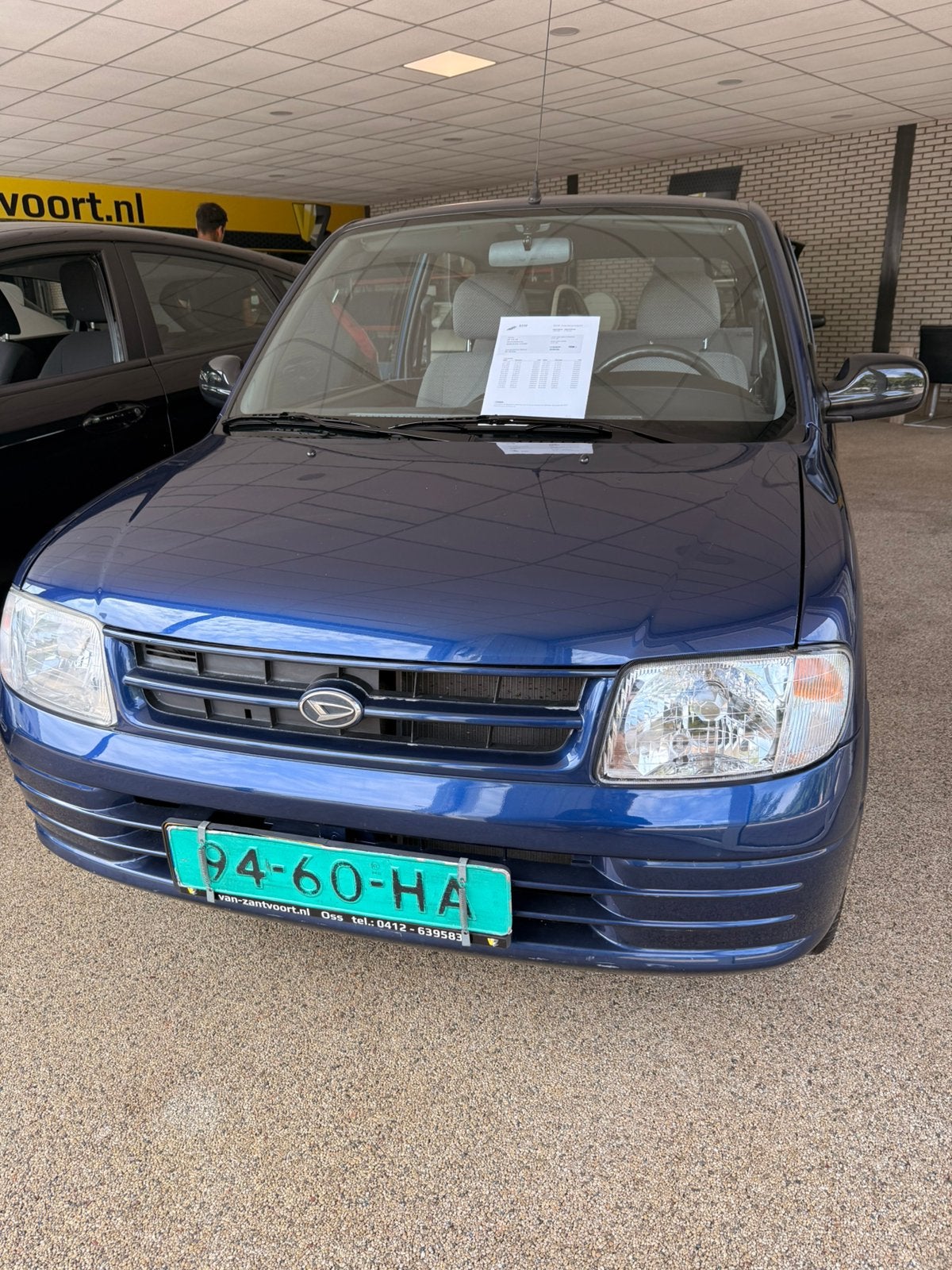 Daihatsu Cuore 1.0 AUT 1999 Blauw, Auto's, Daihatsu, Automaat, 18 €/maand, Cuore, Origineel Nederlands