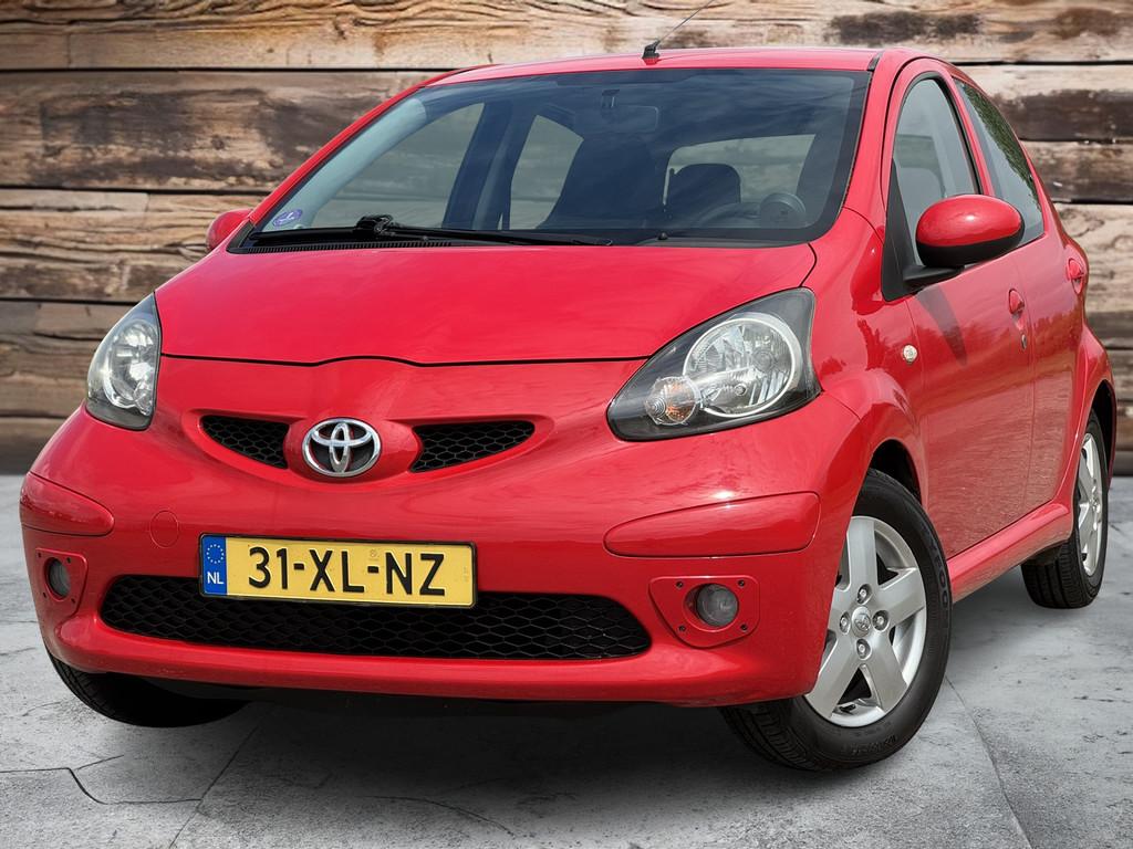 Toyota Aygo 1.0-12V Sport | Airco | Carplay | Android, Auto's, Voorwielaandrijving, Stof, Gebruikt, Zwart