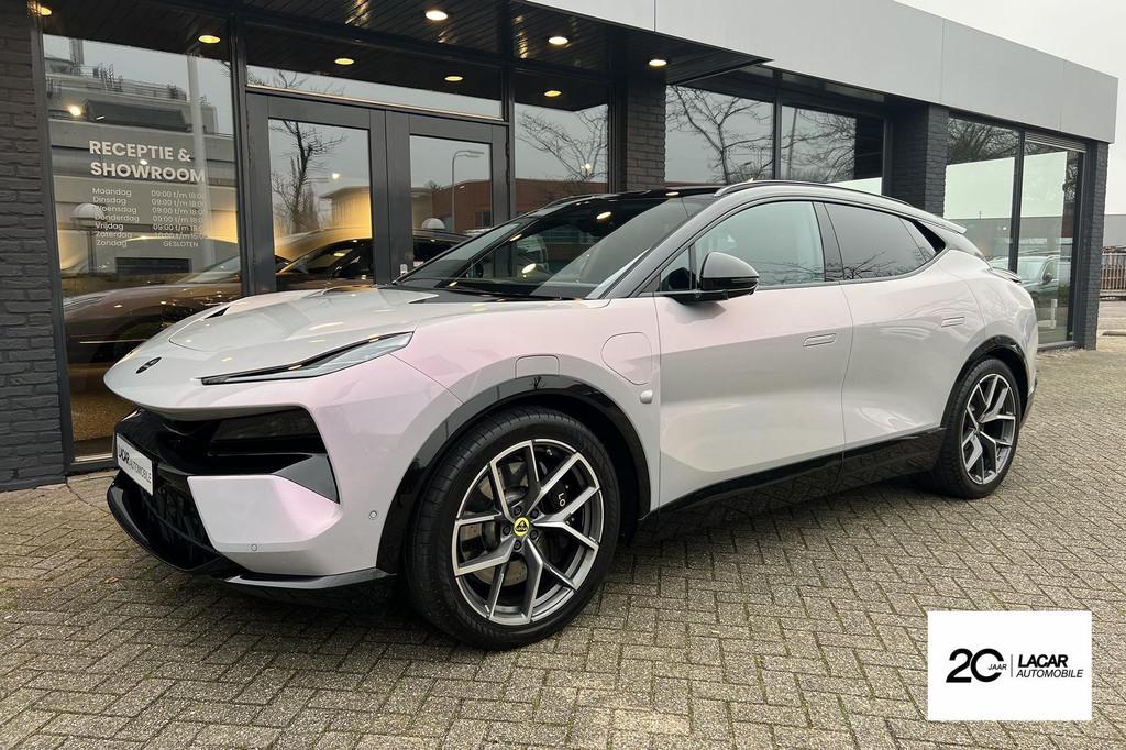 Lotus Eletre EDS 450 S 4WD 112 kWh I 126k NP I 5 j Gar., Auto's, Lotus, Zwart, Automatische klimaatregeling, 137 €/maand, Vierwielaandrijving