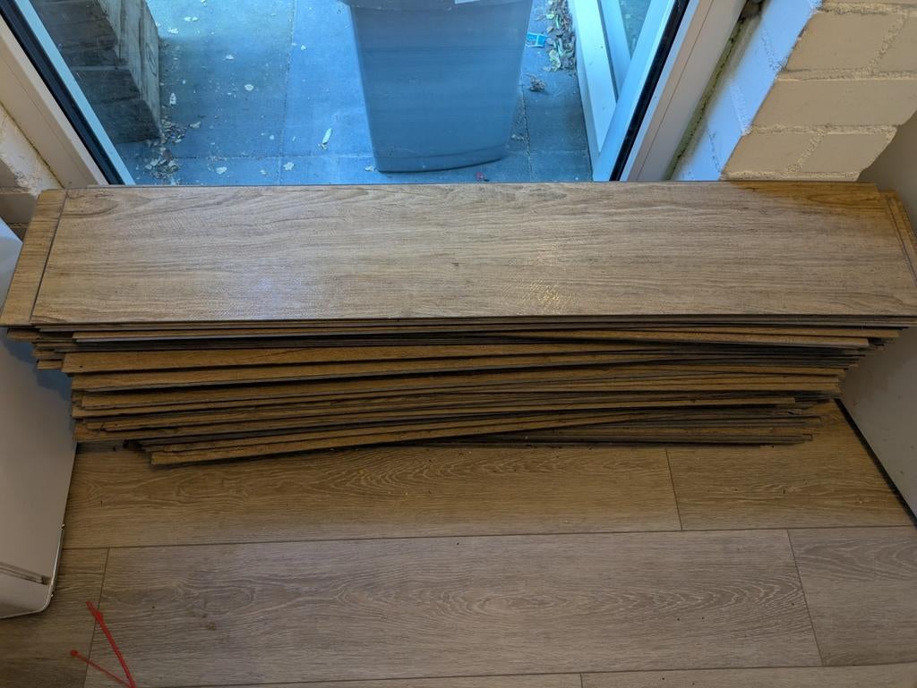 Click PVC. Gebruikt in goede staat. Ongeveer 20 m²., Ophalen, Kunststof, Gebruikt, 50 tot 150 cm