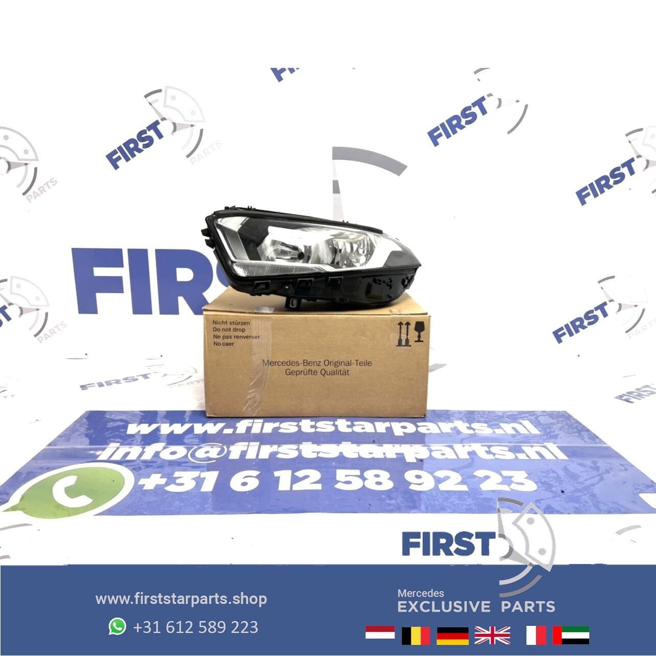 W177 A Klasse HALOGEEN KOPLAMP LINKS (GEEN LED) 2018-2022 OR, Gebruikt, -, Ophalen of Verzenden, -