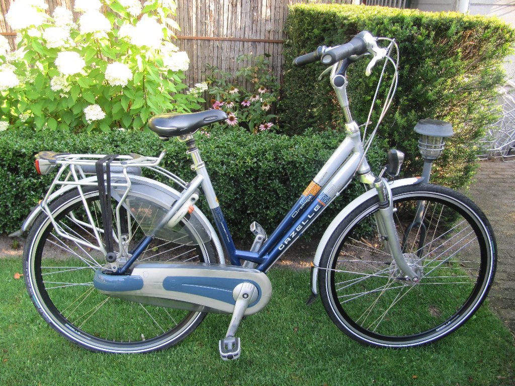 gazelle orange damesfiets i.z.g.st. 49 cm., Ophalen, Versnellingen, Gazelle, 53 tot 56 cm