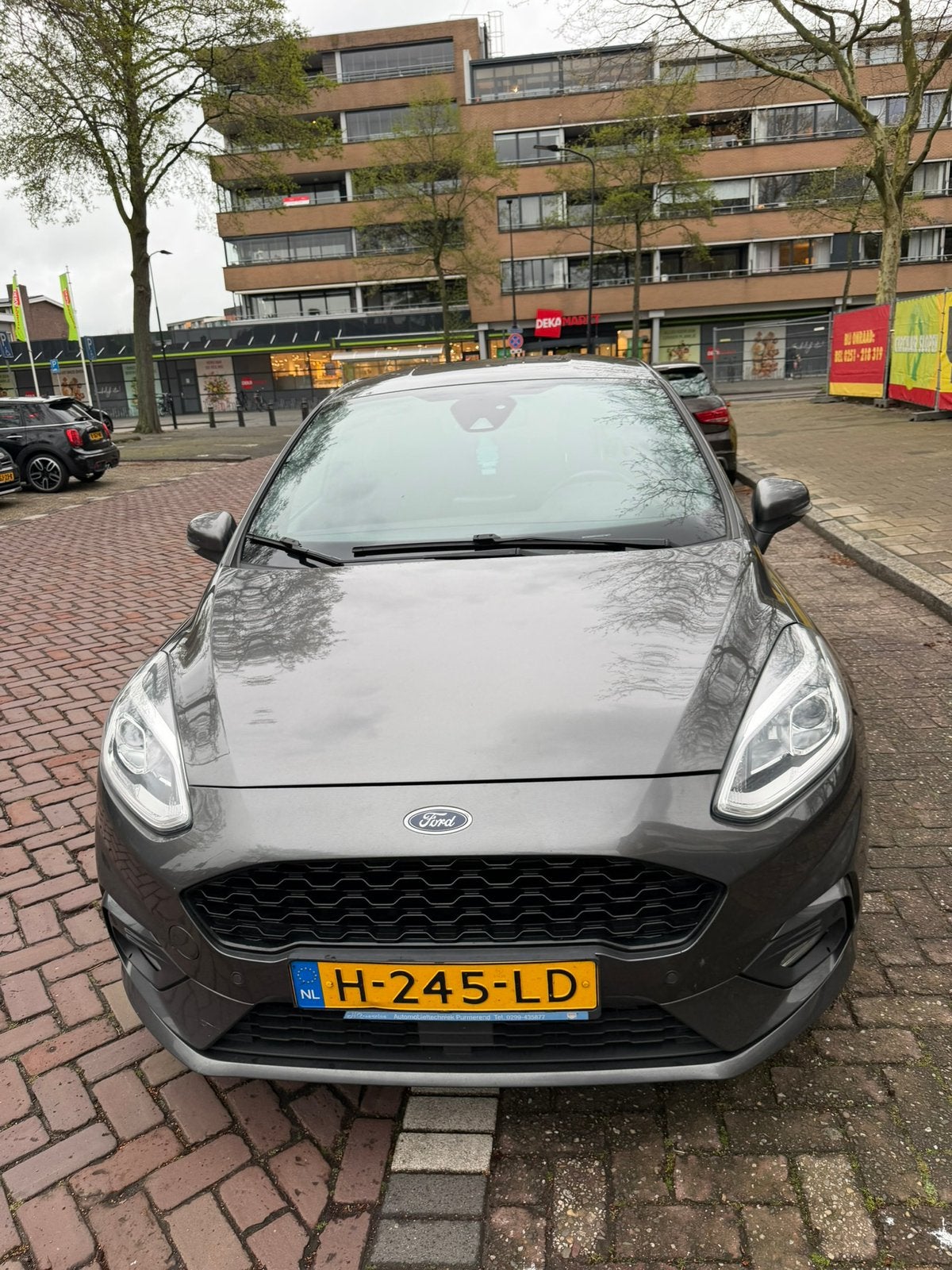 Ford Fiësta 1.0 Ecoboost 95pk 5dr 2020 Grijs, Auto's, Voorwielaandrijving, 580 kg, 1064 kg, 49 €/maand