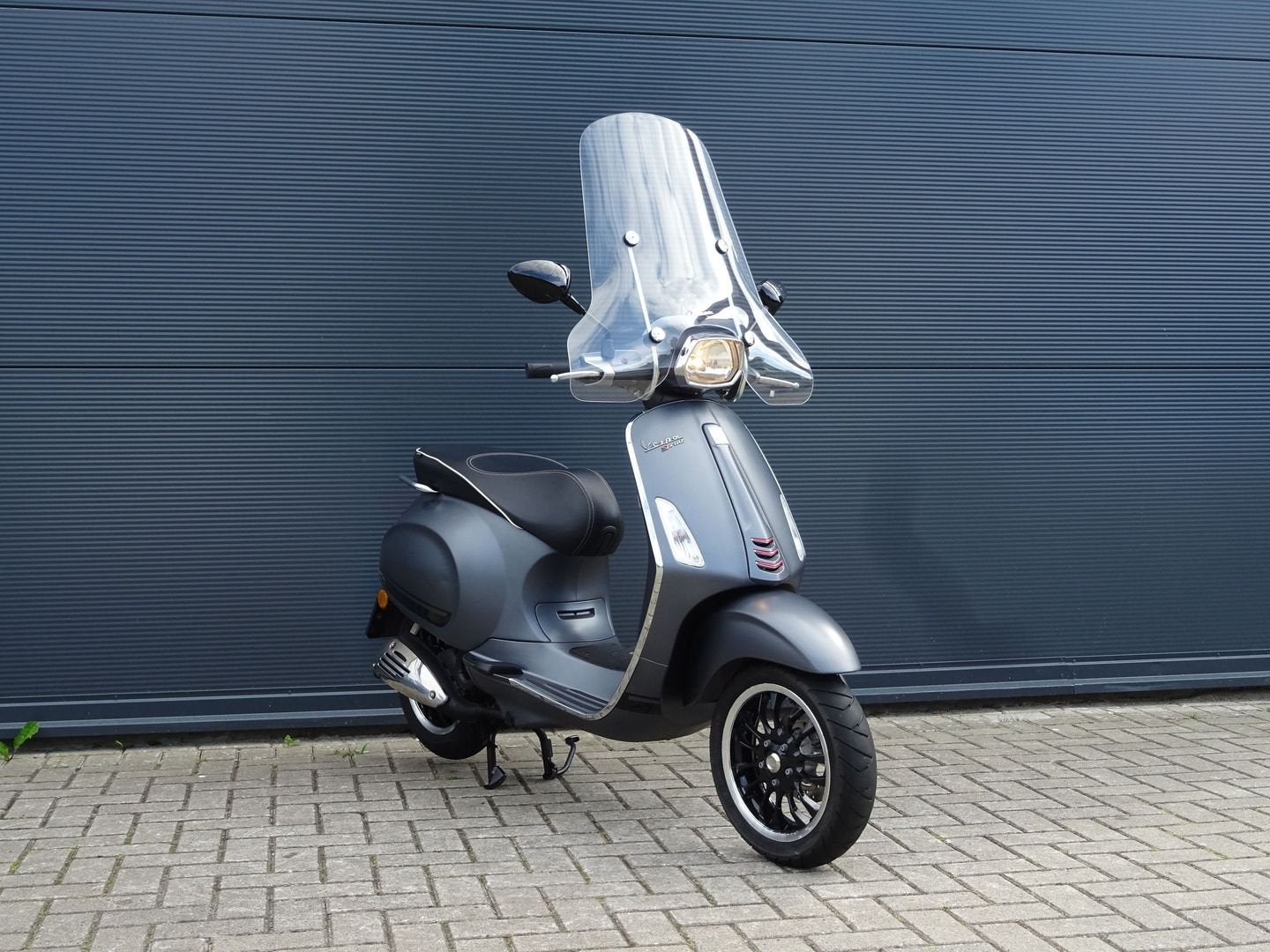 Vespa Sprint S 50 4T 2017 mat grijs orig NL weinig km 25km, Fietsen en Brommers, Scooters | Vespa, Onbekend, Onbekend, VESPA