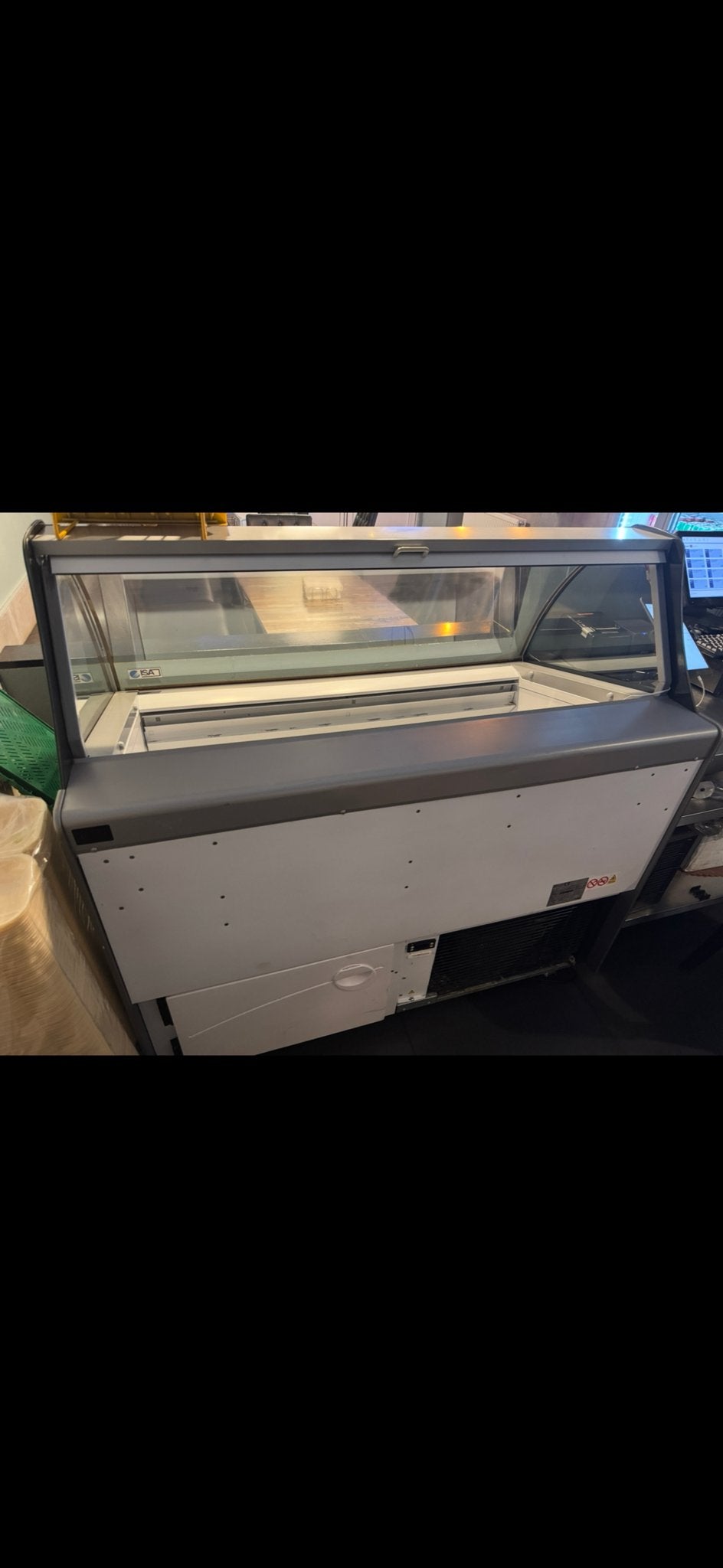 GEL ECO BERMUDA 10LX IJsvitrine - Professionele Koeling, Ophalen of Verzenden, Gebruikt, Koelen en Vriezen