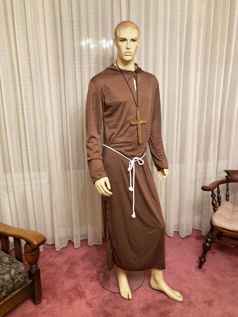 Monnikspij - één keer gedragen - one size (fits most), Overige maten, Ophalen of Verzenden, Kleding, Folat partyproducts