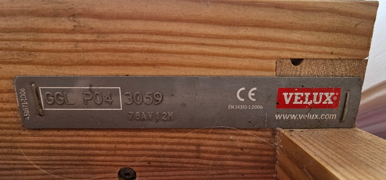Velux jaloezie voor GGL P04, wit, Ophalen of Verzenden, Kunststof
