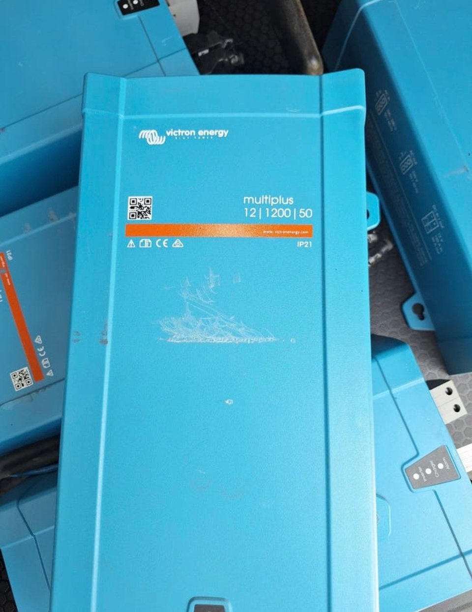 Victron Multiplus 12V 1200VA 50A Omvormer/Lader, Caravans en Kamperen, Ophalen of Verzenden, Gebruikt