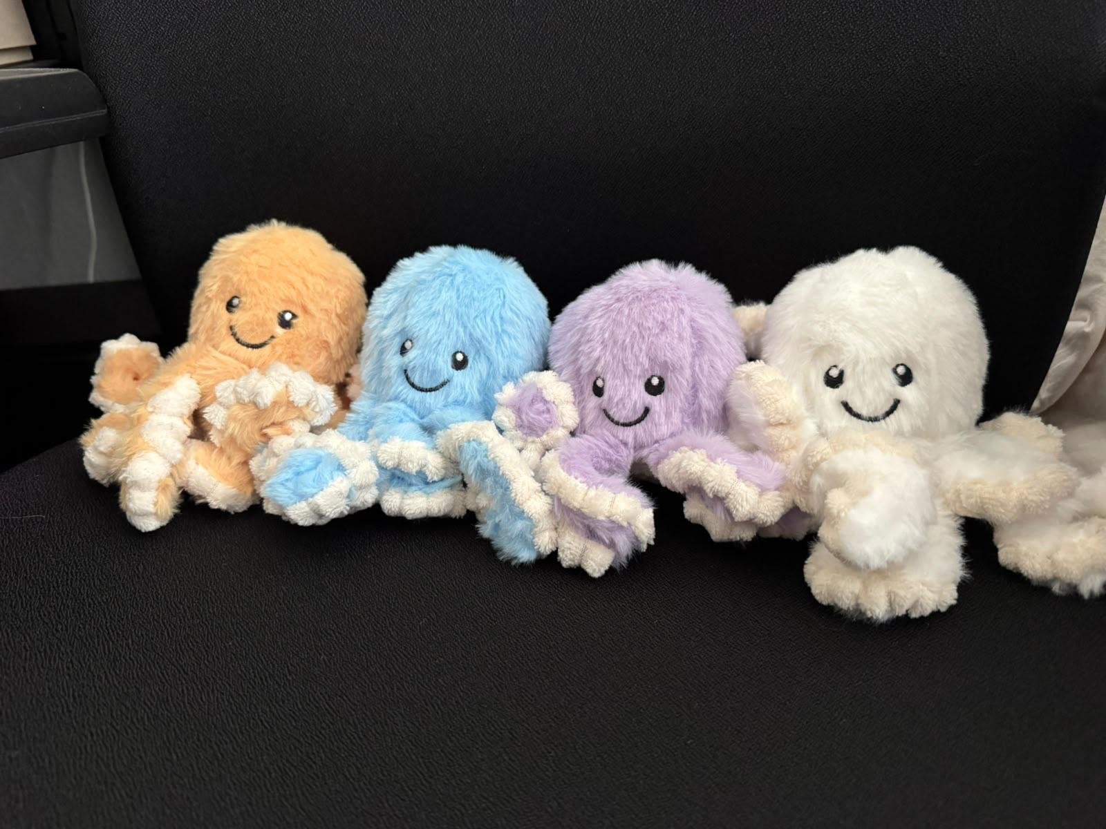 4 nieuwe schattige octopus knuffels, D, Overige typen, Blauw, Nieuw