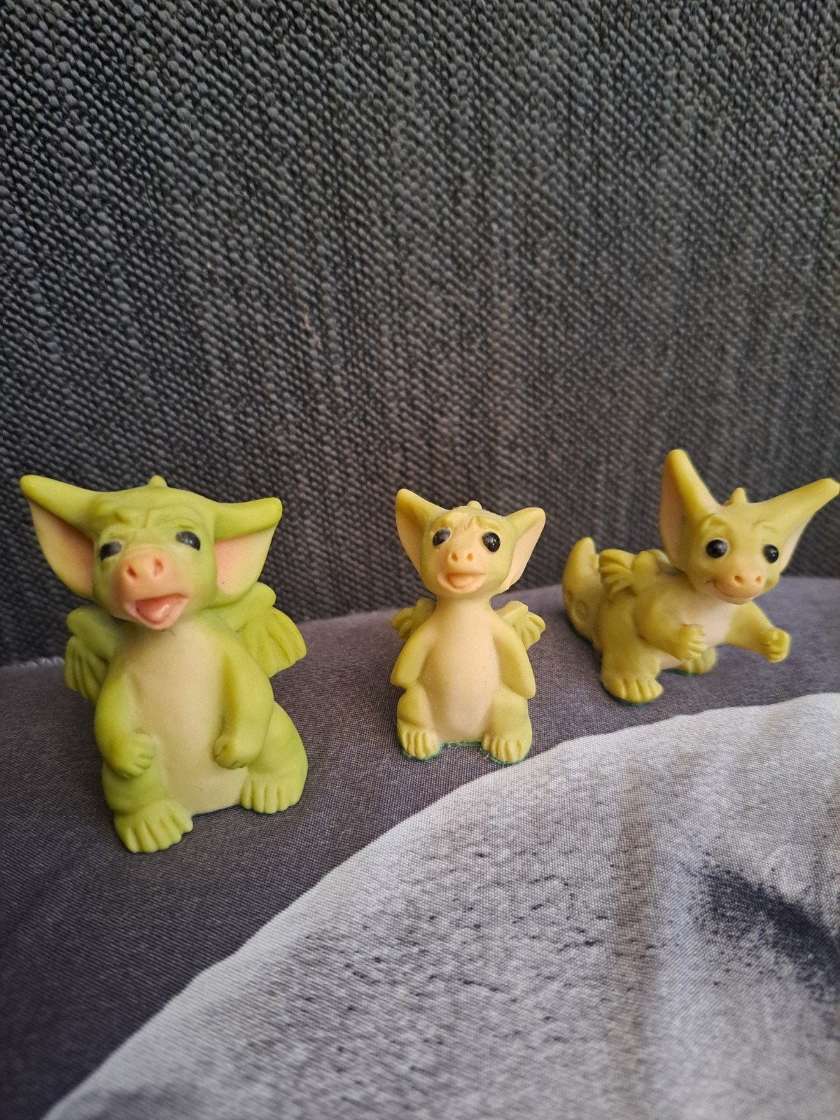 Set van 3 Pocket Dragons beeldjes - 'I'm Cranky', Verzamelen, Ophalen of Verzenden, Gebruikt
