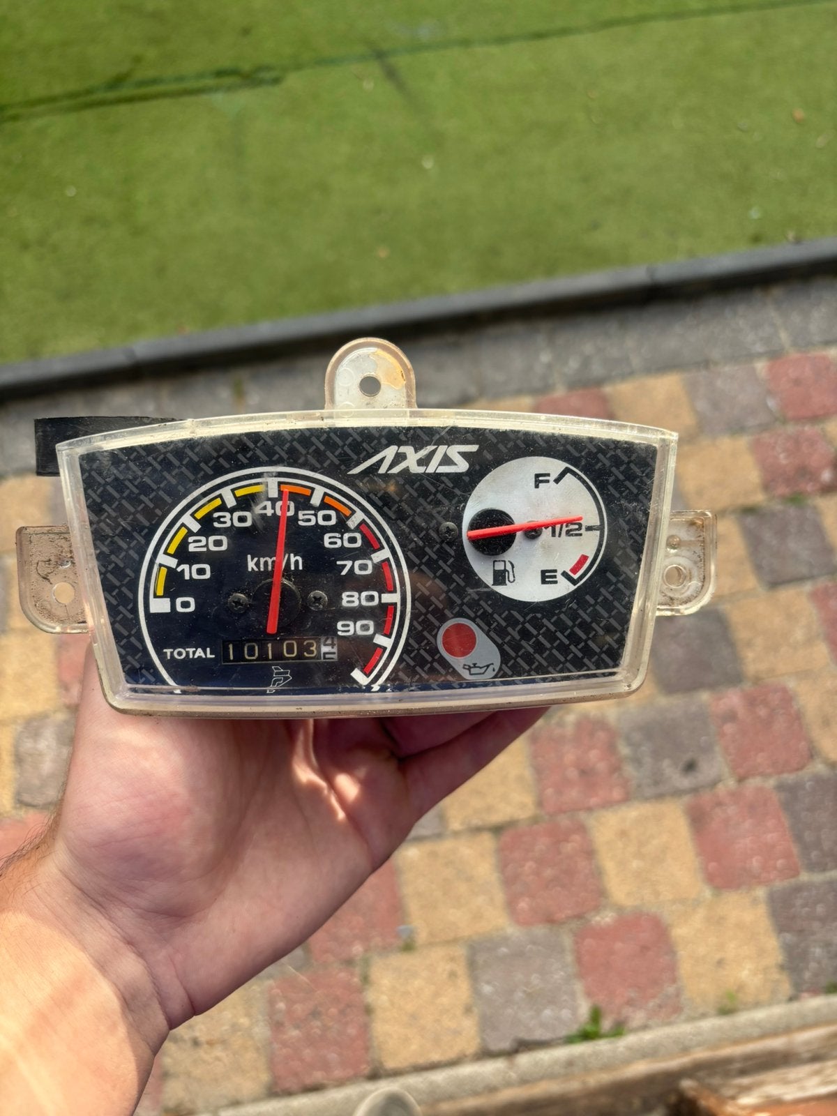Yamaha axis onderdelen, Ophalen, Gebruikt
