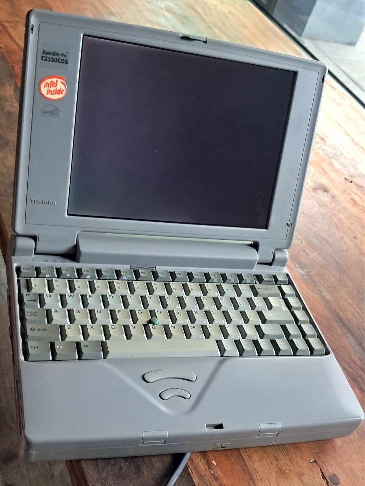 Ultieme complete set Vintage Toshiba Satellite Pro T2150CDS, Computers en Software, Vintage Computers, Ophalen, Toshiba