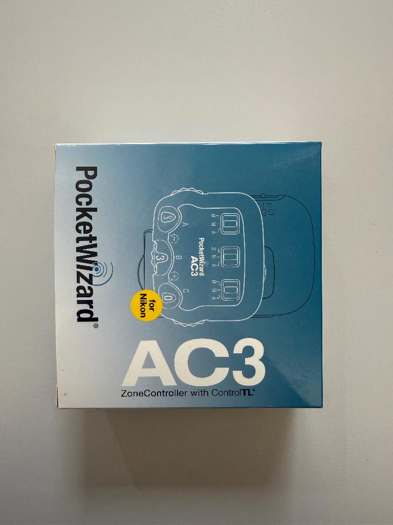 Pocketwizard AC3 Zonecontroller for Nikon, Ophalen of Verzenden, Nieuw, Nikon