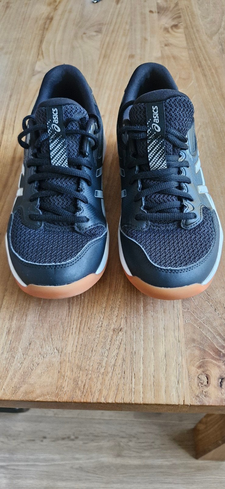 ASICS Gel-Rocket 12  Maat 39.5, Zwart, Ophalen of Verzenden, Asics, Sneakers of Gympen