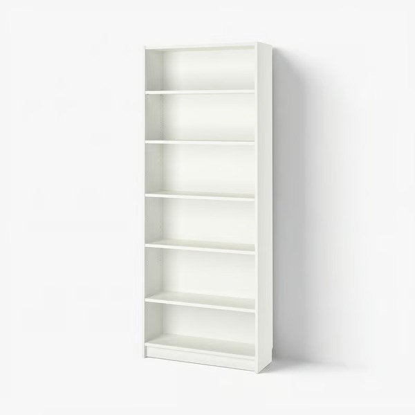 Billy IKEA - Witte boekenkast 6 vakken - veel opbergruimte, Ophalen, Gebruikt, 200 cm of meer, 50 tot 100 cm