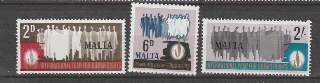 TSS Kavel 340076 Malta   pf minr 370-372, Ophalen, Malta, Postfris