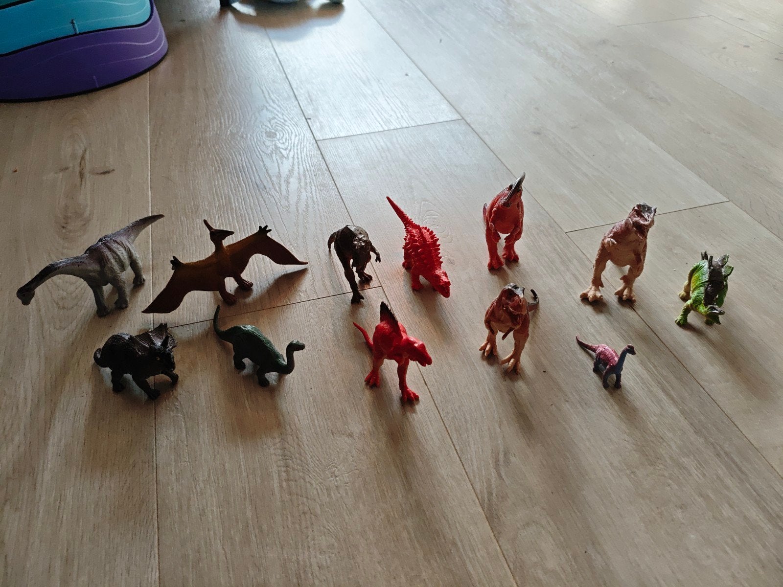 Dinosaurus speelgoedfiguren set, Ophalen, Zo goed als nieuw