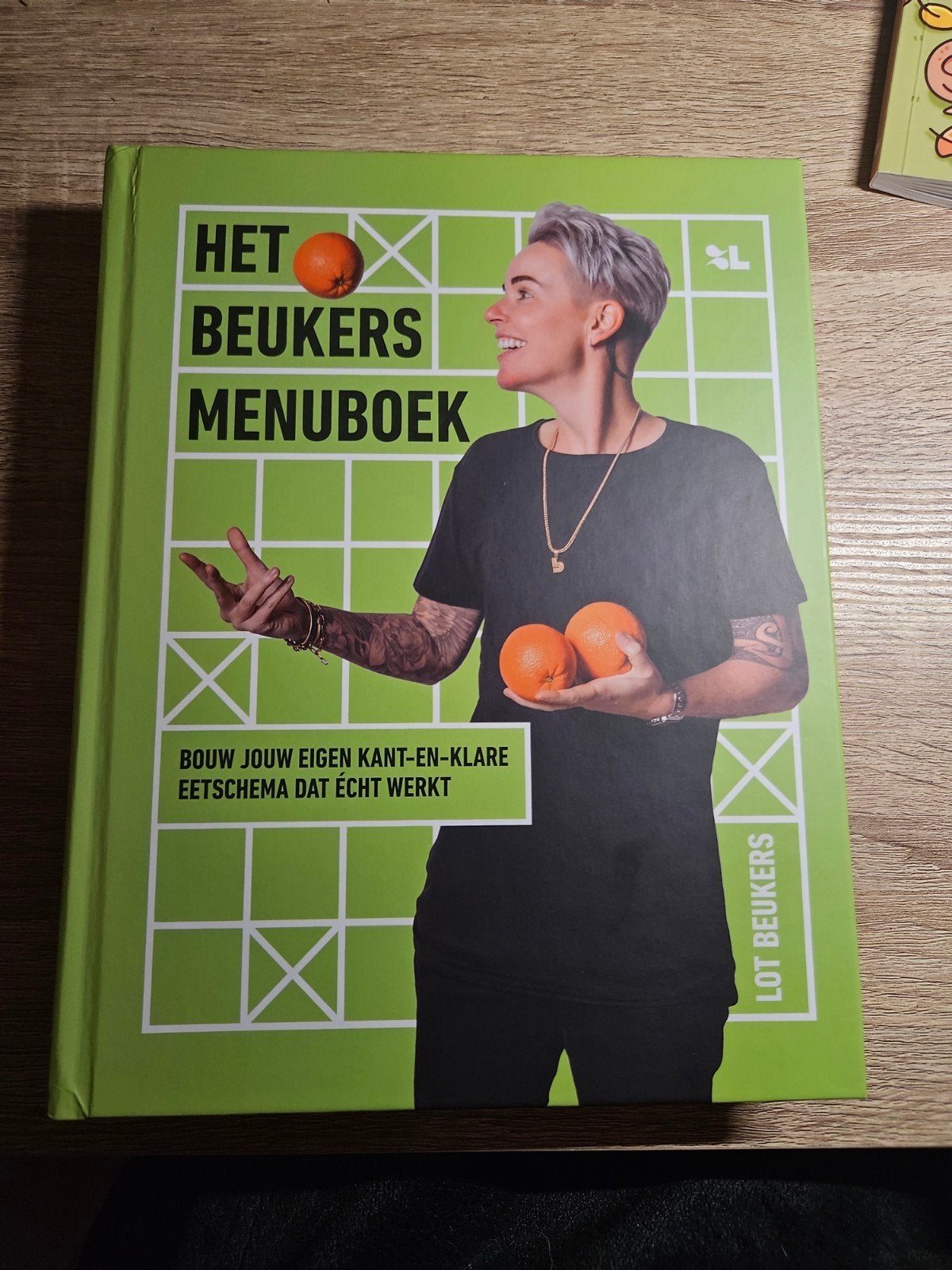 Het Beukers Menuboek - Lot Beukers (Zo goed als nieuw), Ophalen of Verzenden, Zo goed als nieuw, Lot Beukers, Gezond koken