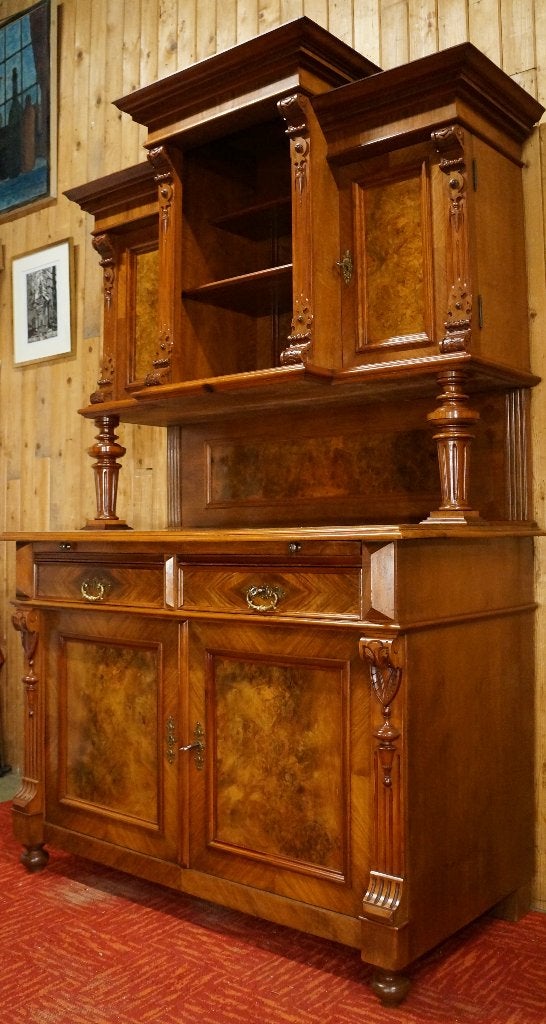 Mahonie buffetkast Servieskast Antiek Buffet kast meubel Art, Ophalen, Antiek, Vintage, Victoriaans, Biedermeier, Jugendstil, Modern