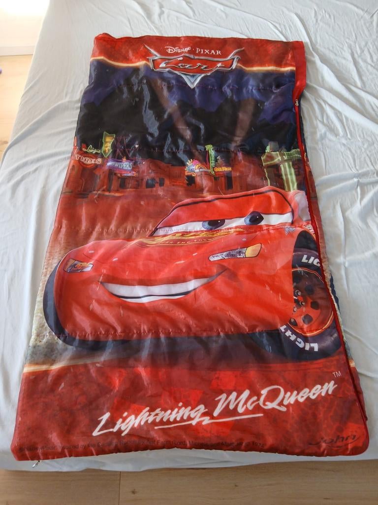 Slaapzak Cars Lightning McQueen Gratis, Ophalen