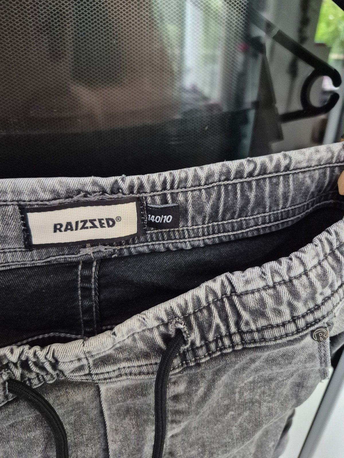 RAIZZED Cargo Jogger Jeans - Maat 140/10, Kinderen en Baby's, Broek, Ophalen of Verzenden, Zo goed als nieuw, Jongen