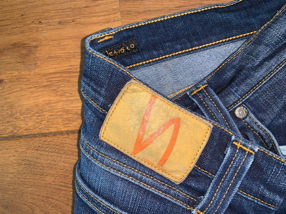 Nudie jeans maat 32/32 als nieuw, Ophalen of Verzenden, Zo goed als nieuw, Blauw, W32 (confectie 46) of kleiner