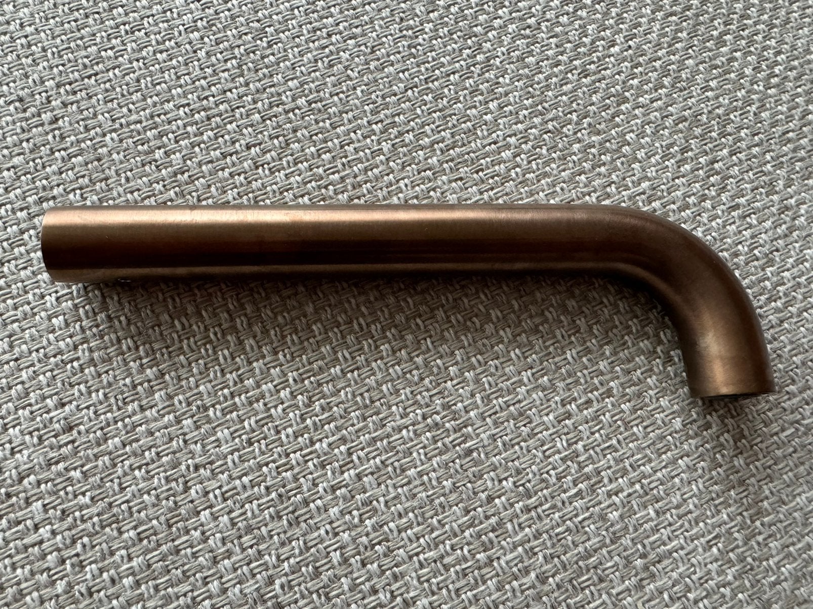 HotBath Cobber Uitloop 18cm CB094-18 Geborsteld Koper PVD, Ophalen of Verzenden, Zo goed als nieuw, Koper, Kraan