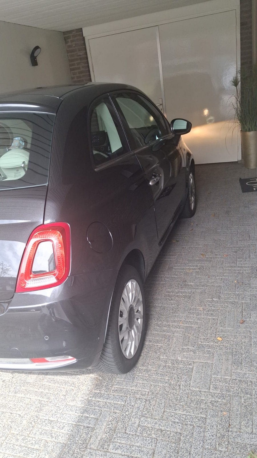fiat 500 lounge met pano, Particulier, Te koop