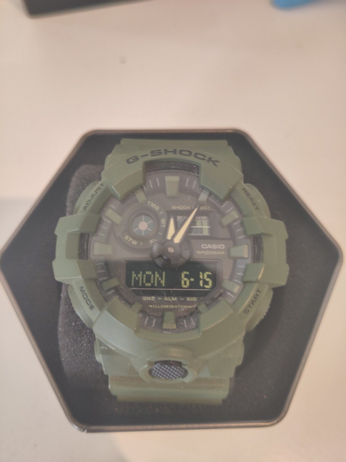 G-Shock Horloge Model 5522 - Gebruikt en in goede staat, Sieraden, Tassen en Uiterlijk, Horloges | Heren, Casio, Kunststof, Gebruikt
