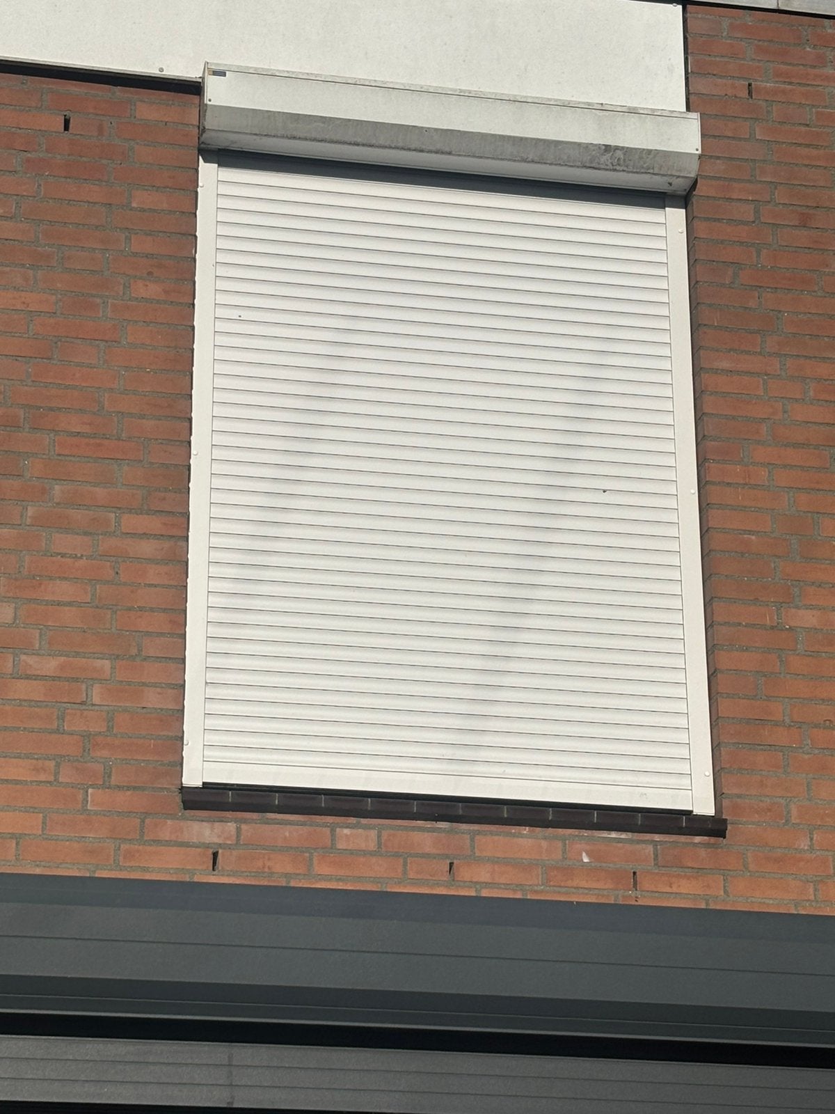 rolluik, Ophalen, Gebruikt, 100 tot 150 cm, Wit