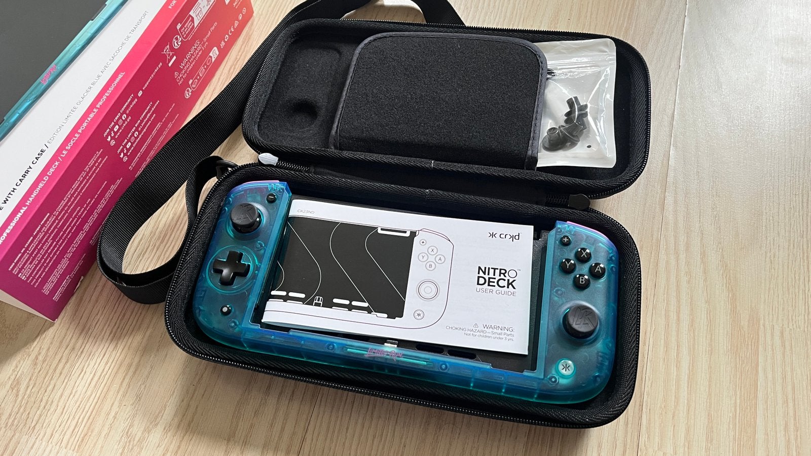 Nieuwe CRKD Limited Run Nitrodeck, Spelcomputers en Games, Spelcomputers | Nintendo Switch Lite, Ophalen of Verzenden, Nieuw