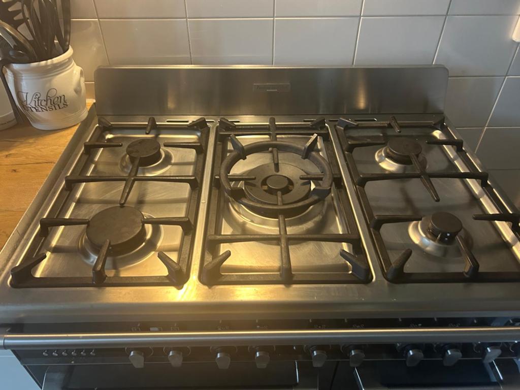 Boretti gasfornuis, 60 cm of meer, Grill, Ophalen of Verzenden, Zo goed als nieuw