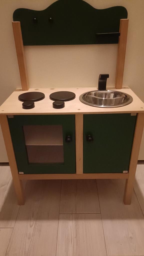 Houten speelgoedkeuken voor urenlang speelplezier, Ophalen, Gebruikt, Hout, Speelkeuken