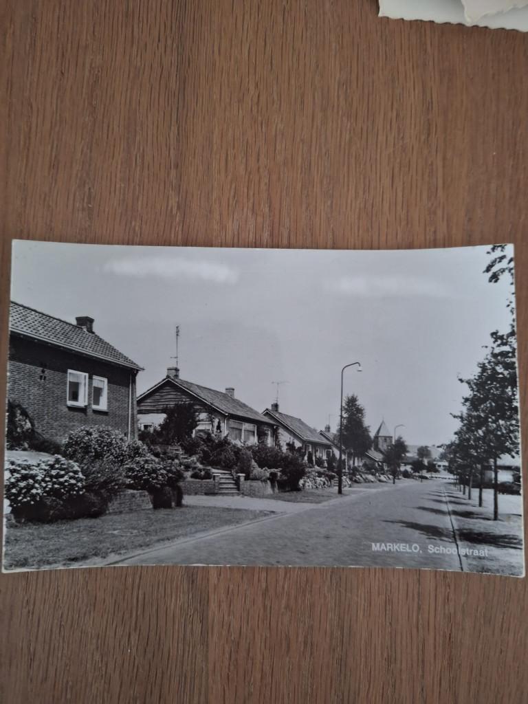 Ansichtkaarten Markelo te koop, Ophalen of Verzenden, 1940 tot 1960, Ongelopen, Overijssel