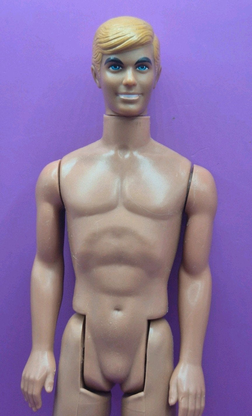 vintage barbie pop ken 70s, Kinderen en Baby's, Ophalen of Verzenden, Zo goed als nieuw, Barbie