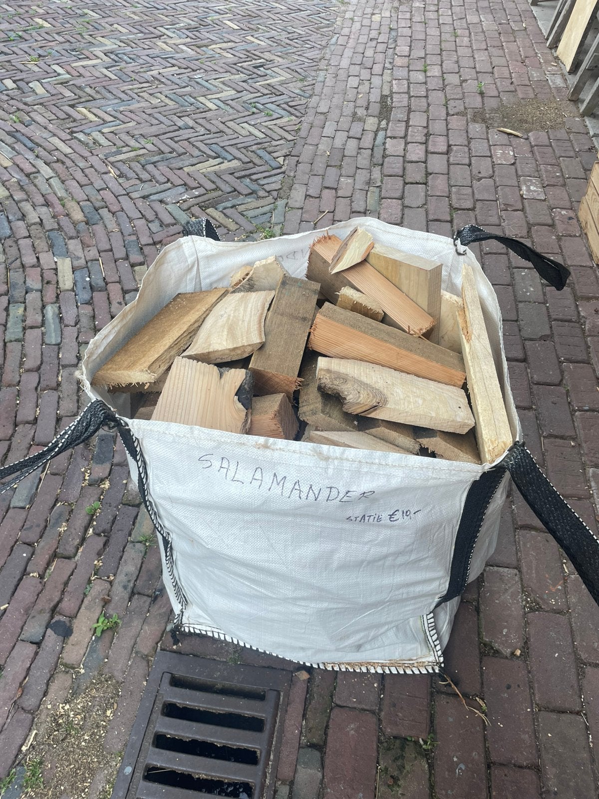 Haardhout in kwartkuub zakken, Minder dan 3 m³, Ophalen of Verzenden, Eikenhout, Blokken