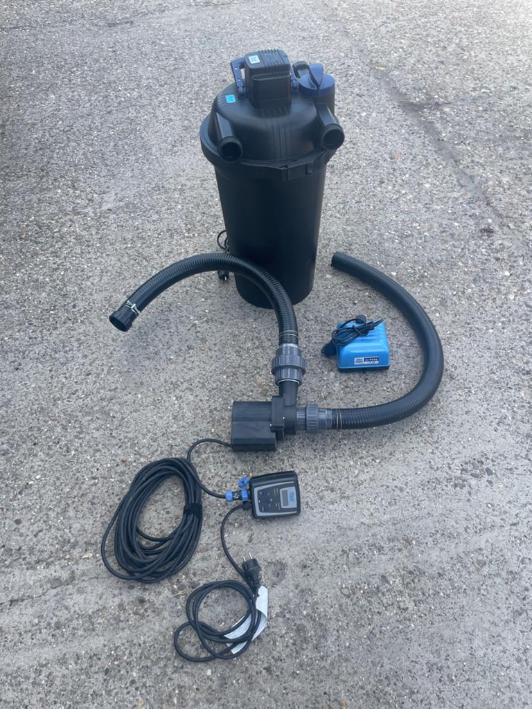 Oase Vijverfilterset  Aquamax 18000 Filtoclear UVC36, Ophalen, Gebruikt, Vijverfilter