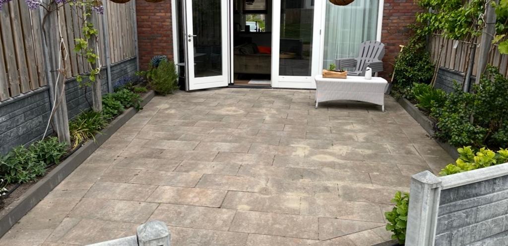 MBI GeoProArte/GeoCeramica | 27m2 terrastegels 60x40 cm, Ophalen of Verzenden, Gebruikt, Beton, Terrastegels