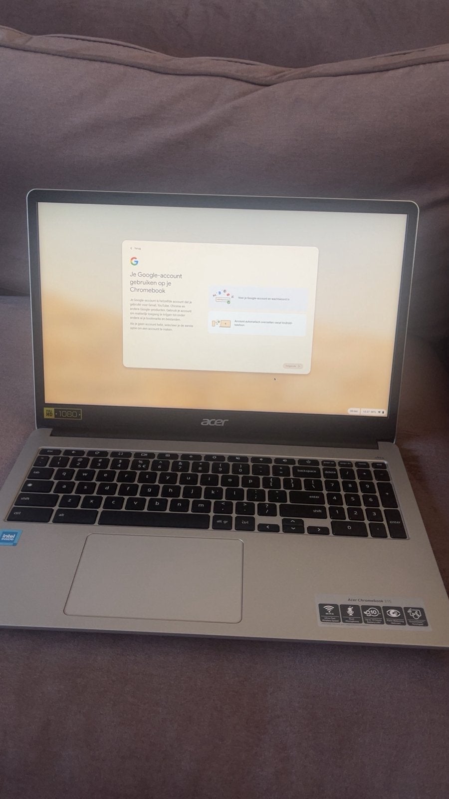 Acer chromebook 315. Zo goed als nieuw!, 14 inch, 4 GB of minder, 64 GB, Ophalen of Verzenden