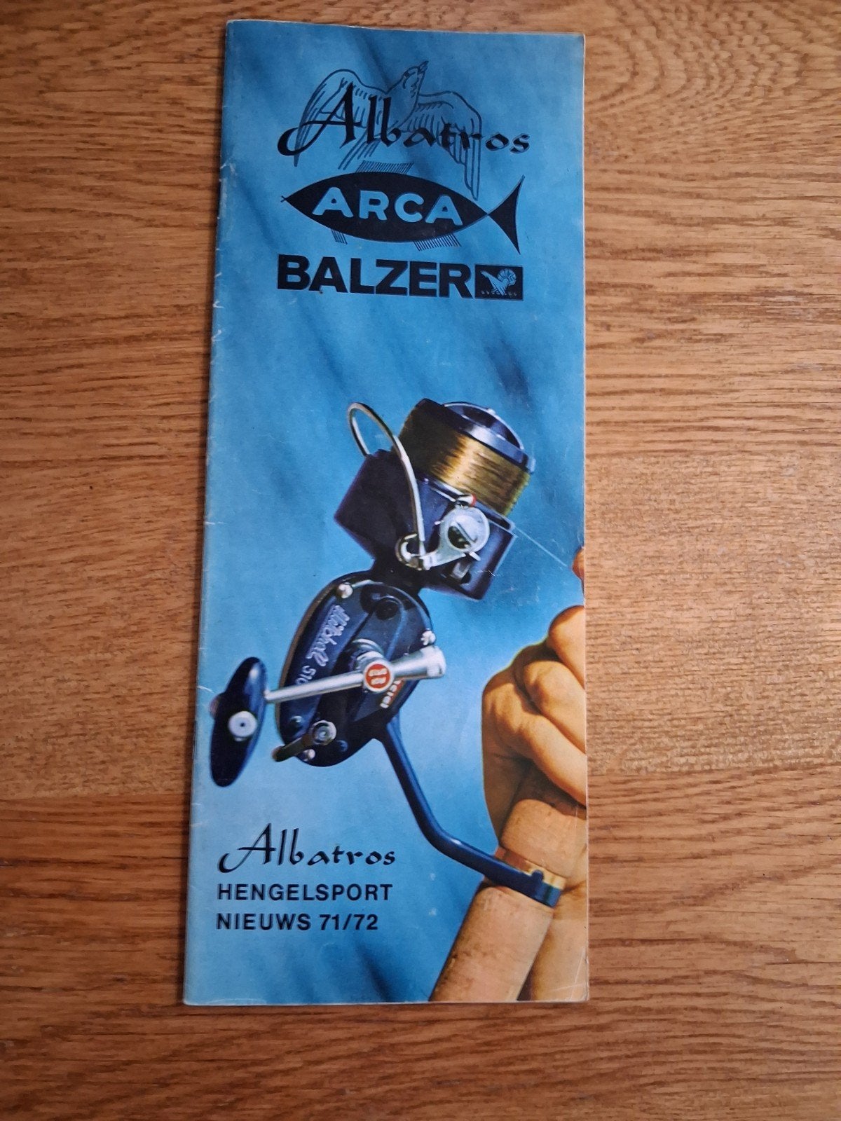 Hengelsportcatalogus Albatros 71/72, Ophalen of Verzenden, Gebruikt, Boek of Tijdschrift