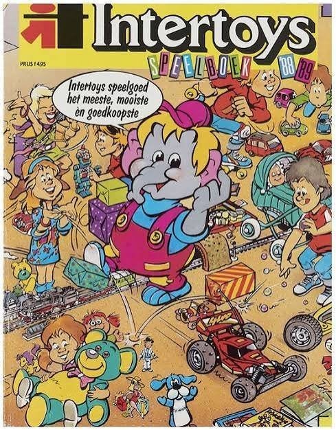 Gezocht Intertoys Sinterklaas speelgoedboek Jaren 80/90, Ophalen, Zo goed als nieuw