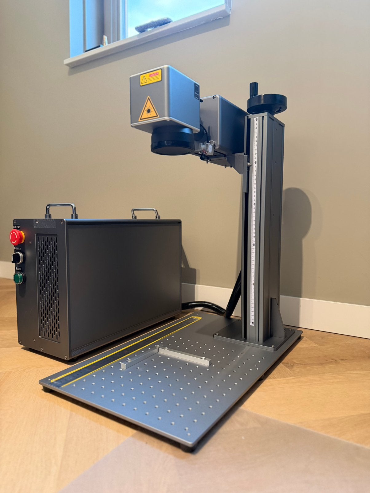 30w Fiber laser - Laser graveermachine, Computers en Software, Overige Computers en Software, Zo goed als nieuw, Ophalen