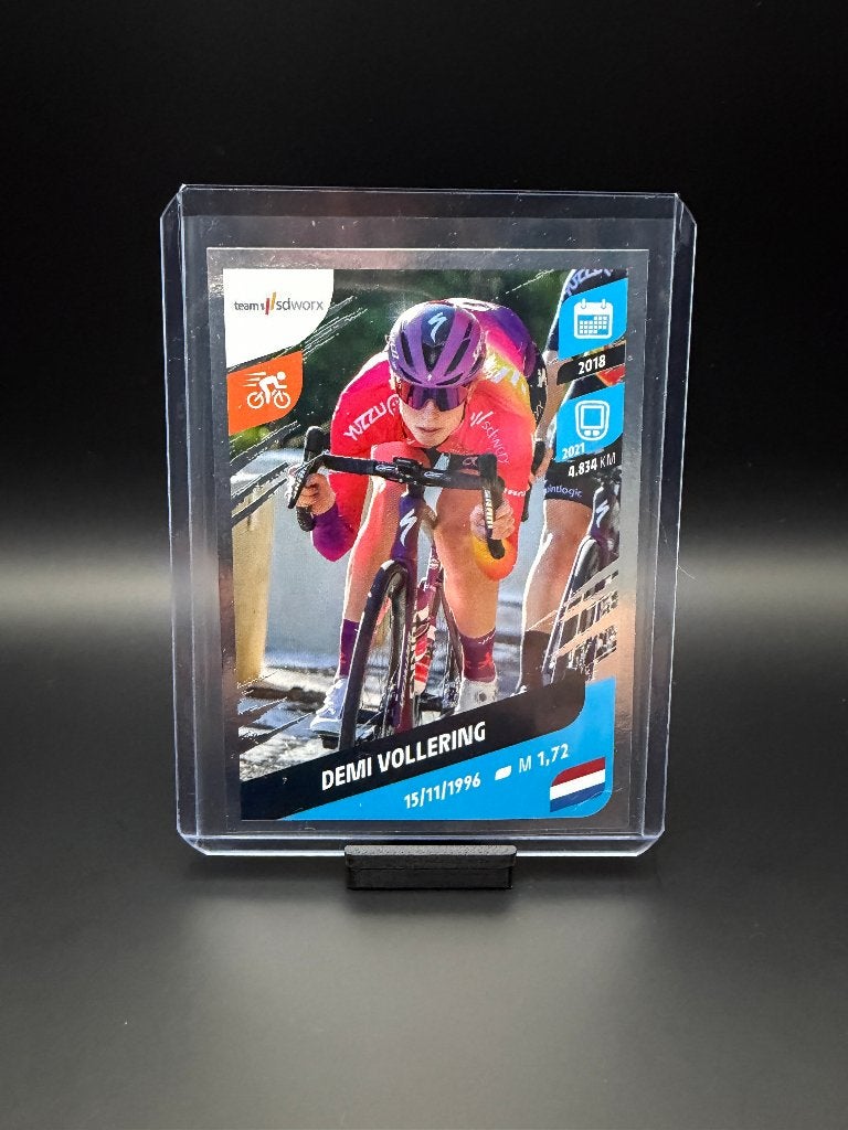 Demi Vollering Panini Tour de France 2022 Rookie Sticker, Verzenden, Zo goed als nieuw, Overige sporten, Poster, Plaatje of Sticker