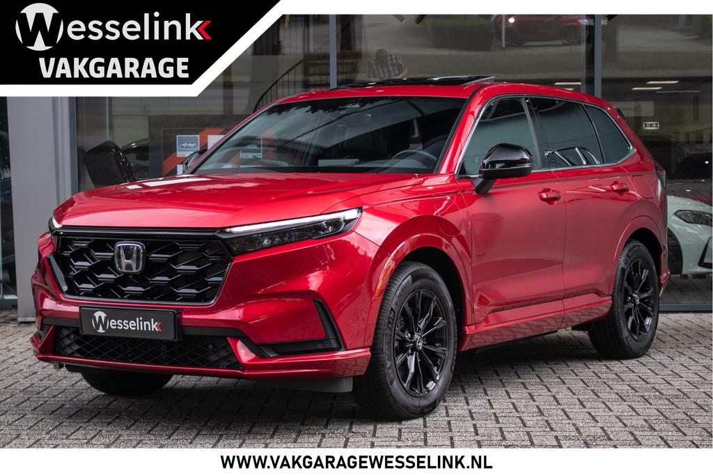 Honda CR-V 2.0 e:PHEV Advance Tech | Leder | Pano-schuif k., Auto's, Honda, Bedrijf, Te koop, CR-V, 360° camera, ABS, Achteruitrijcamera
