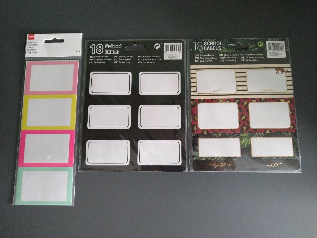 Schriften, markeerstiften, snelhechters, weekplanner, Ophalen of Verzenden, Nieuw